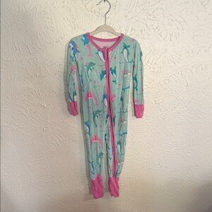 Little Sleepies 12-18 Months Dolphin Dance Zippy